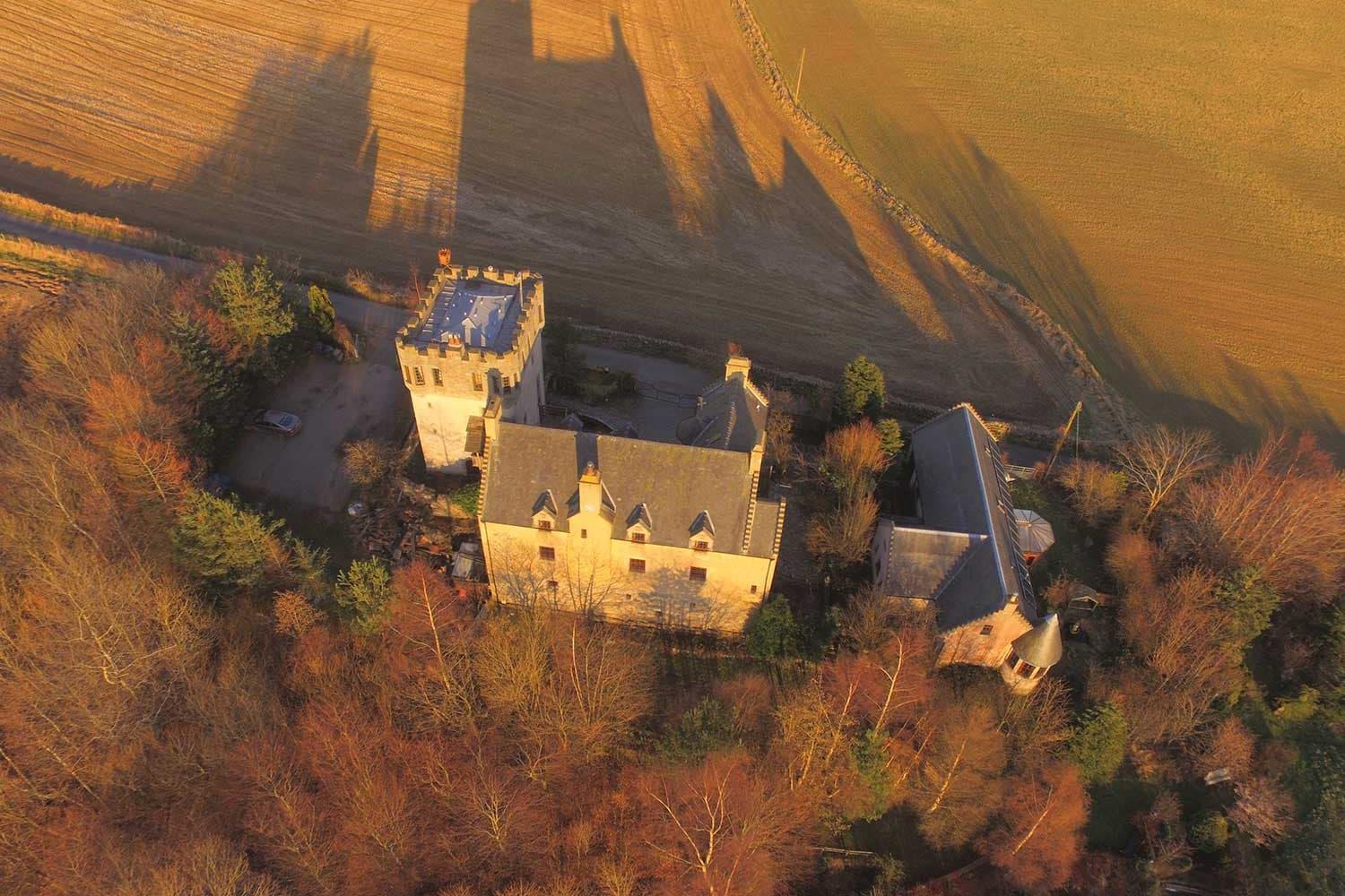 The Manor At Plane Castle Villa Falkirk Eksteriør bilde